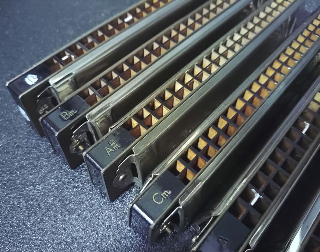 TOMBO ハーモニカ 11本セット