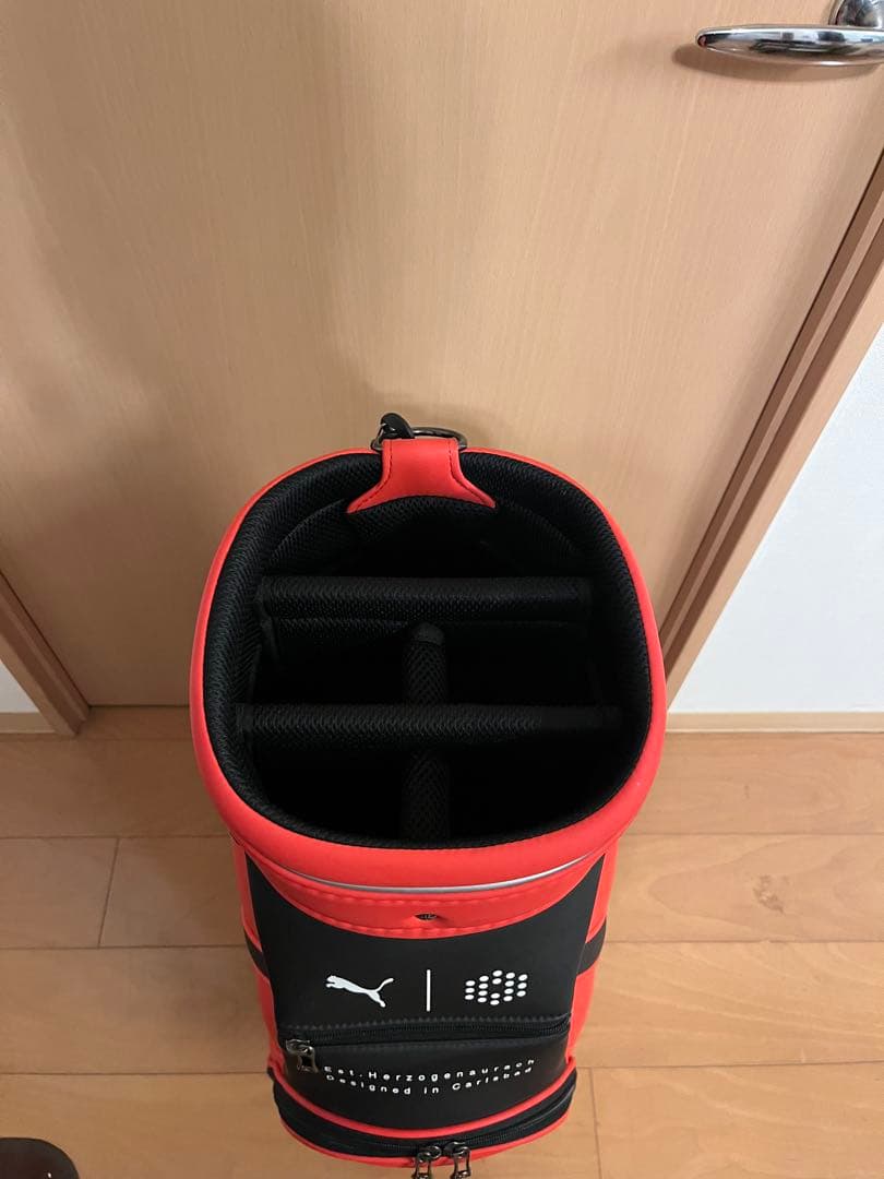 PUMA キャディバッグ レッド
