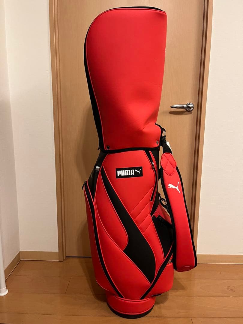 PUMA キャディバッグ レッド