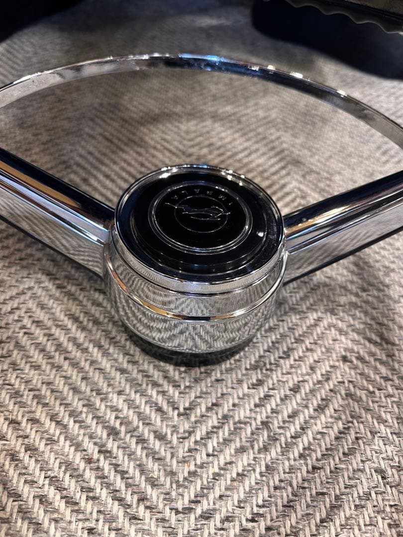 1964 インパラ　ステアリング　ホイール 黒