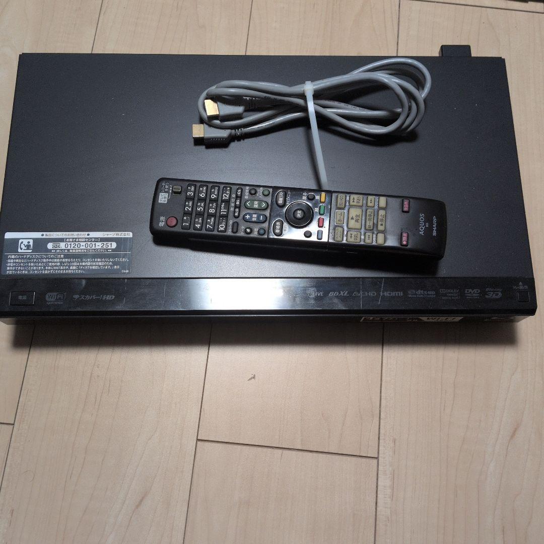 AQUOS　ブルーレイディスクレコーダー