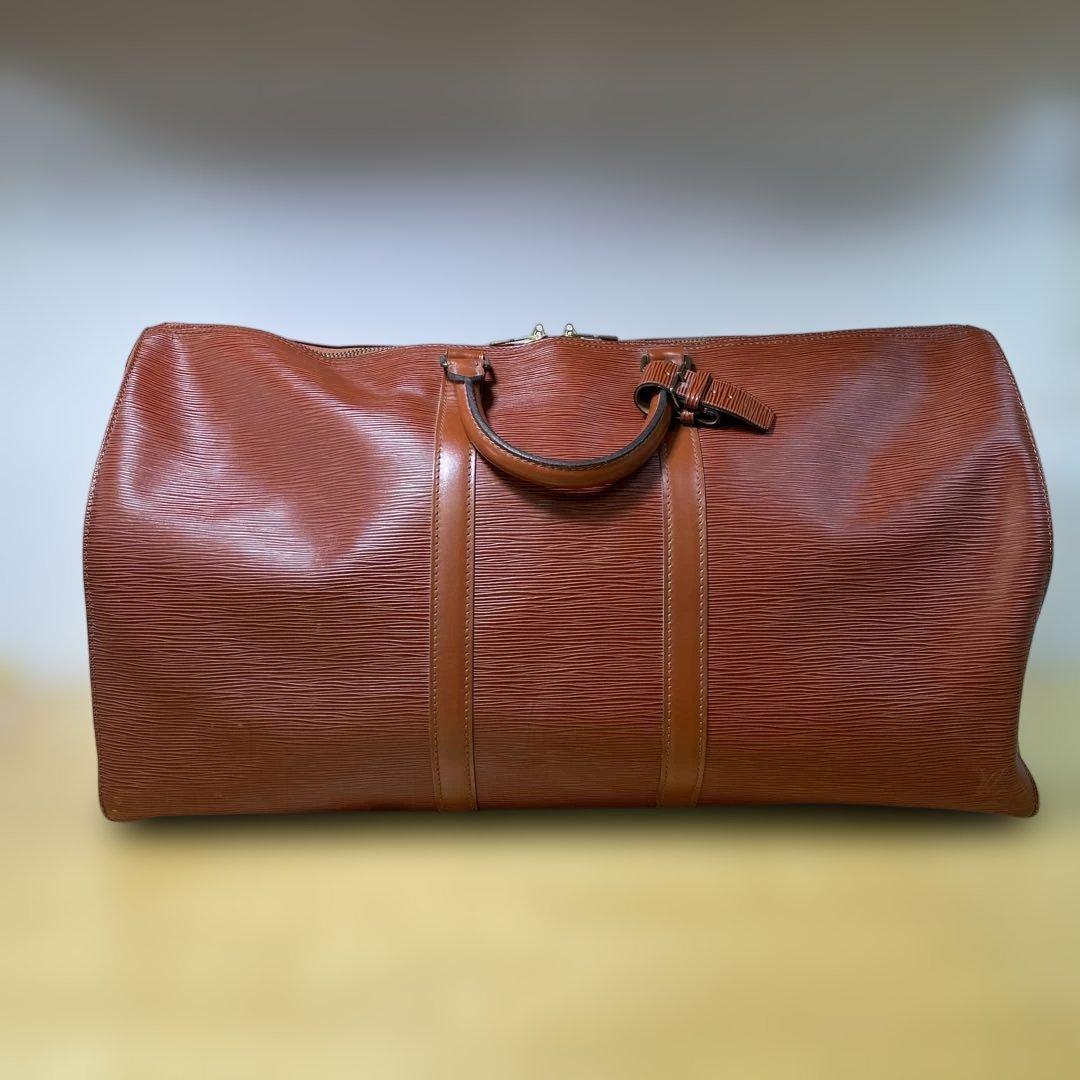 LOUIS VUITTON ルイヴィトン　キーポル55 エピ　ケニアブラウン