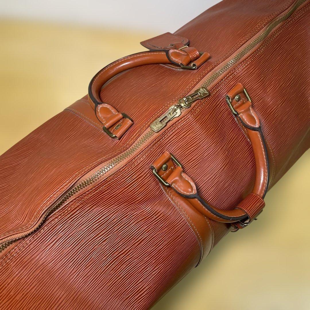 LOUIS VUITTON ルイヴィトン　キーポル55 エピ　ケニアブラウン