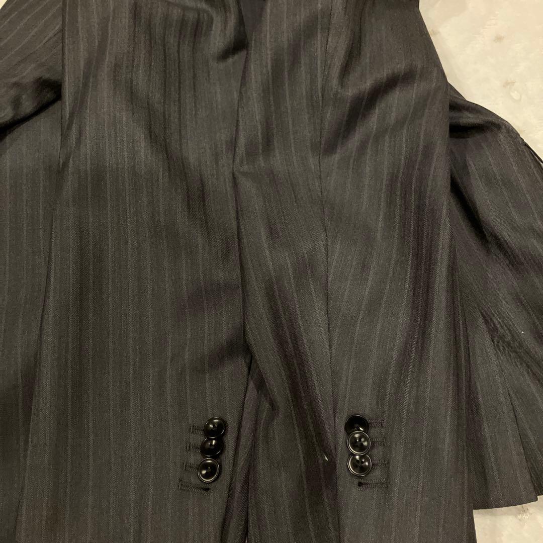 極美品✨️HILTON コロンボ super130 スーツ 紺 チェック A 6