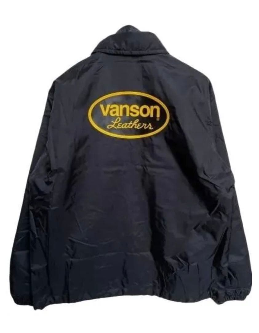 キムタクMASSESマシスVANSON×MASSESコーチジャケット黒 XL