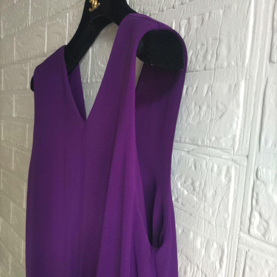 UN3D.　アンスリード　ビッグポケットフレアワンピース ノースリーブ