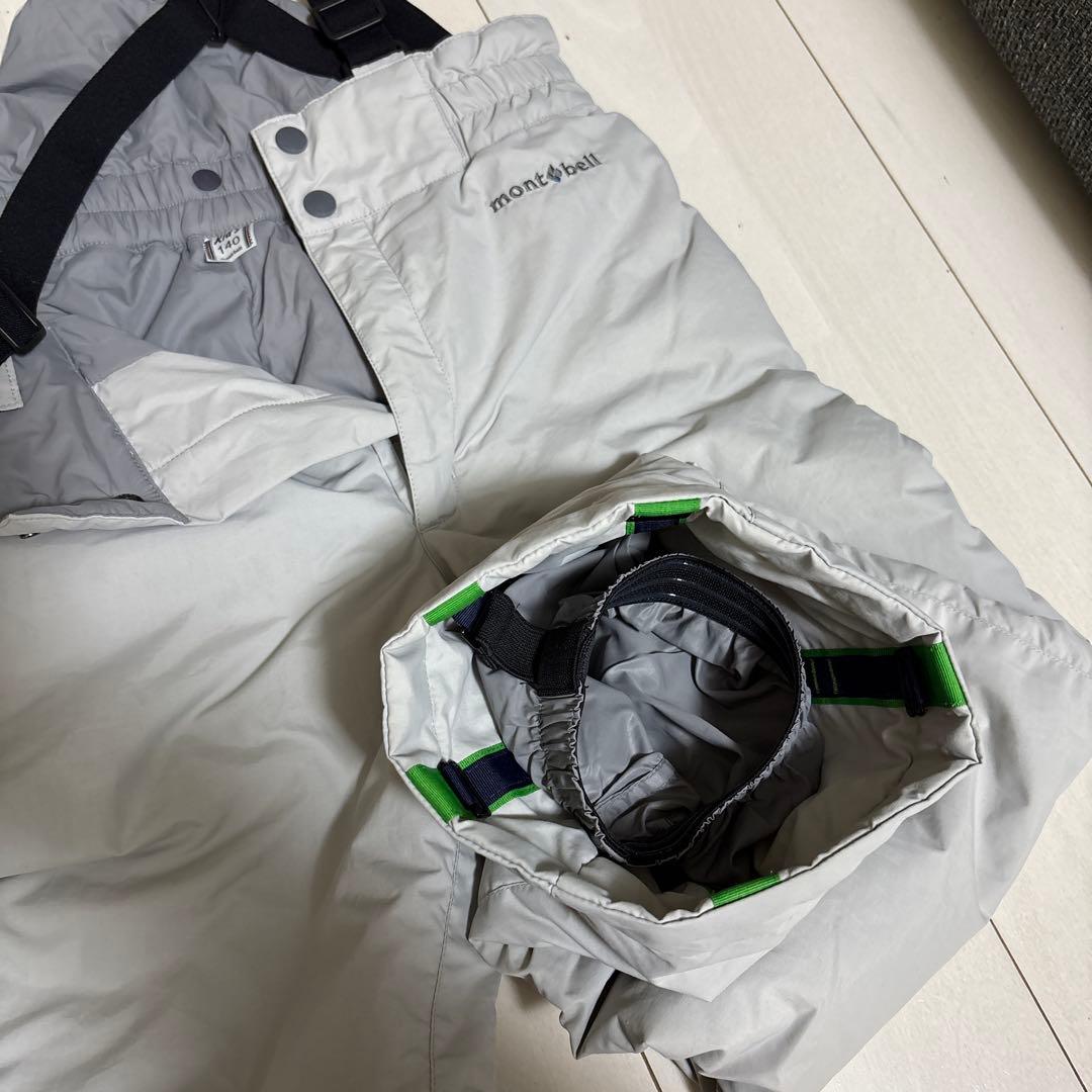 ノースフェイススクープジャケット130 mont-bell スキーウェア140