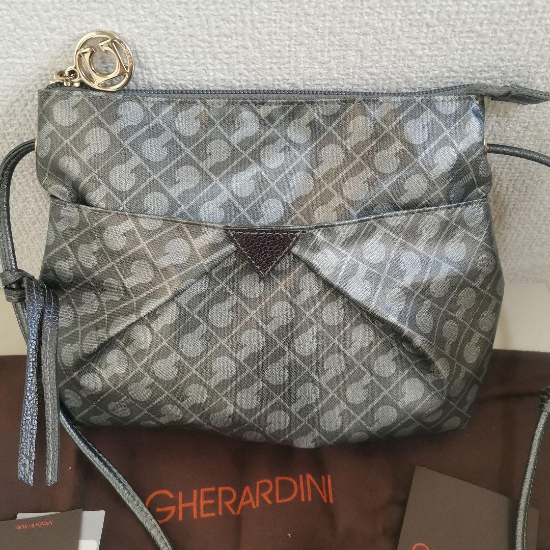 【新品・タグ付き・保存袋あり】GHERARDINI ソフティ ショルダーバッグ