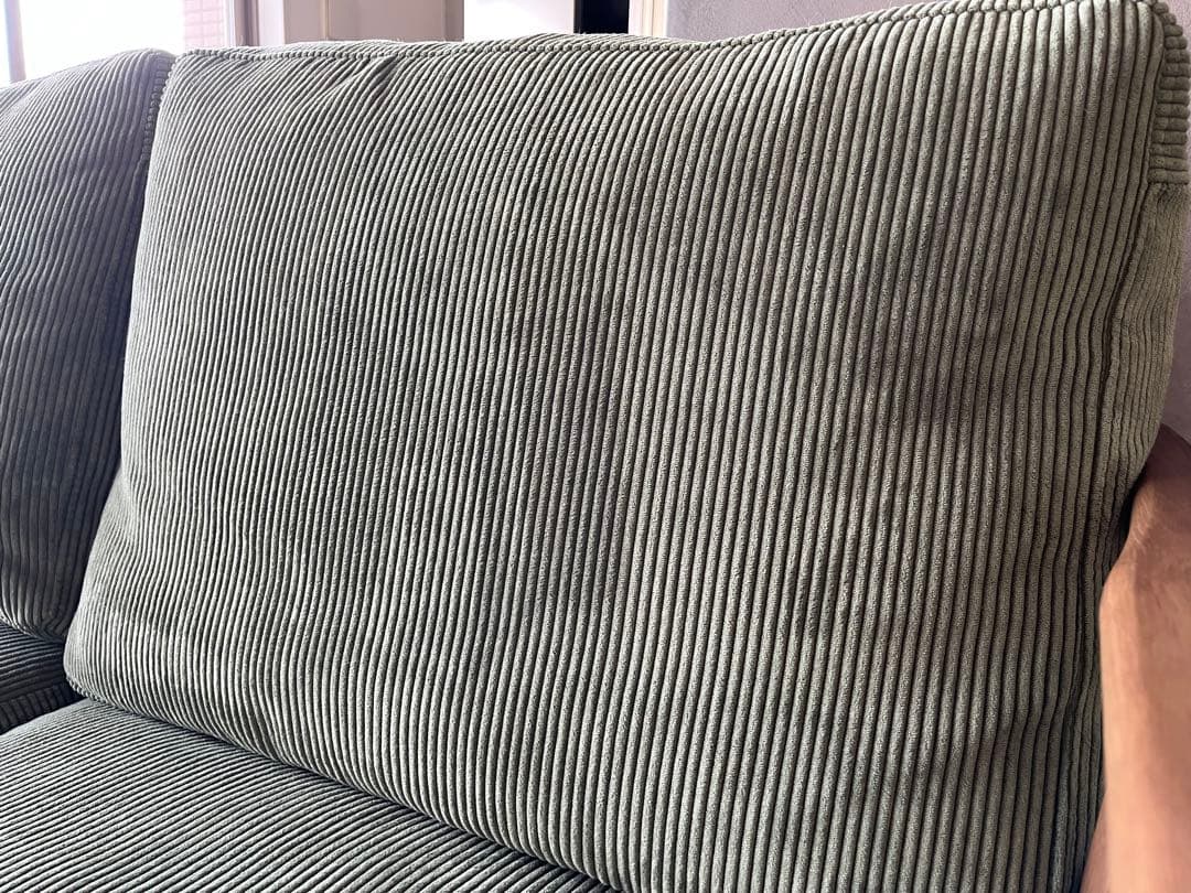 CRASH GATE ハリス2人掛けコーデュロイ ソファ