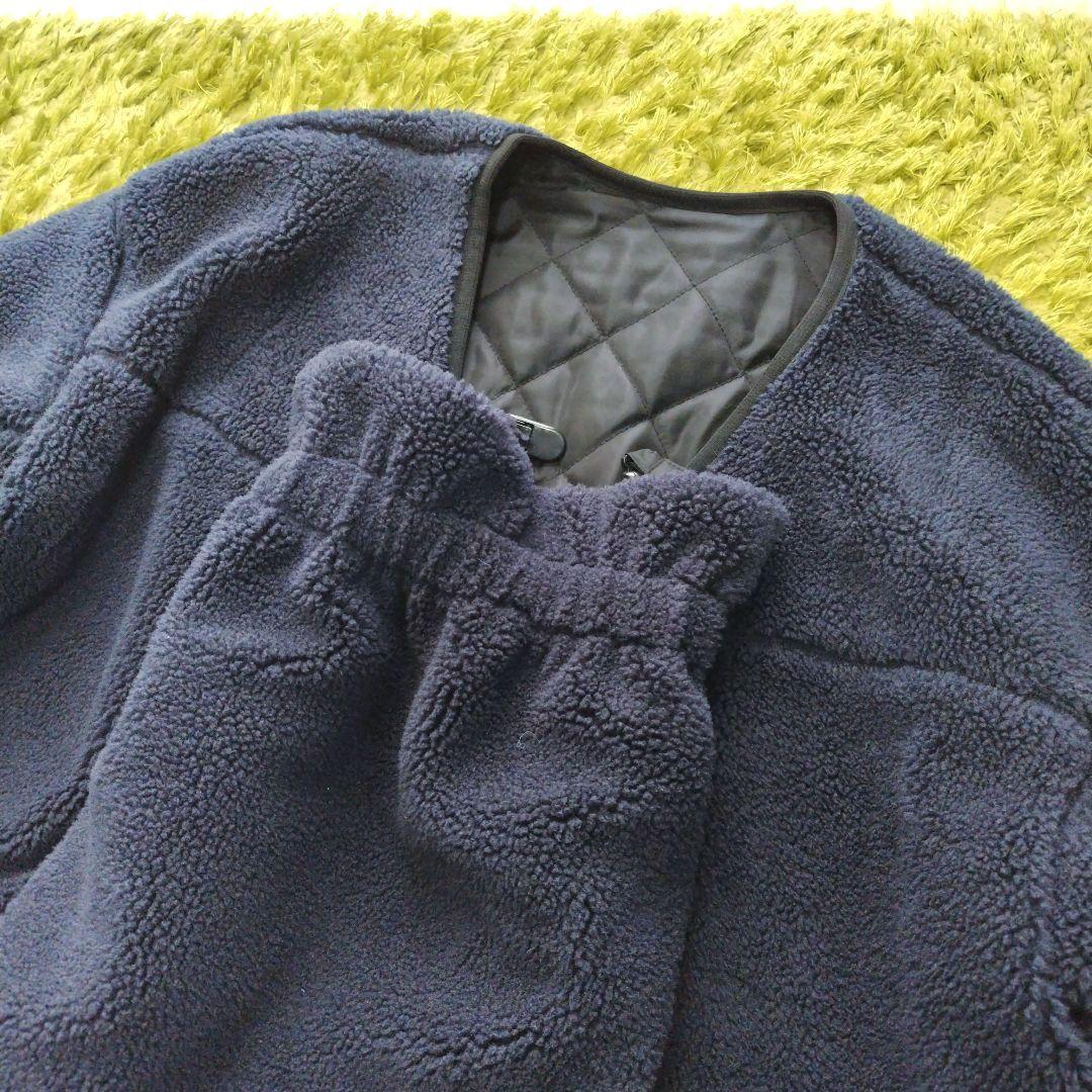 《LEPSIM》 マタニティ ボアリバーシブルコート ダッカー付き ママコート