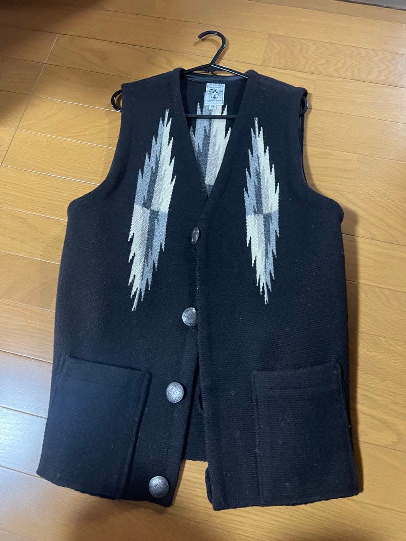 オルテガ CHIMAYO NM 100%ウール ベスト 36サイズ