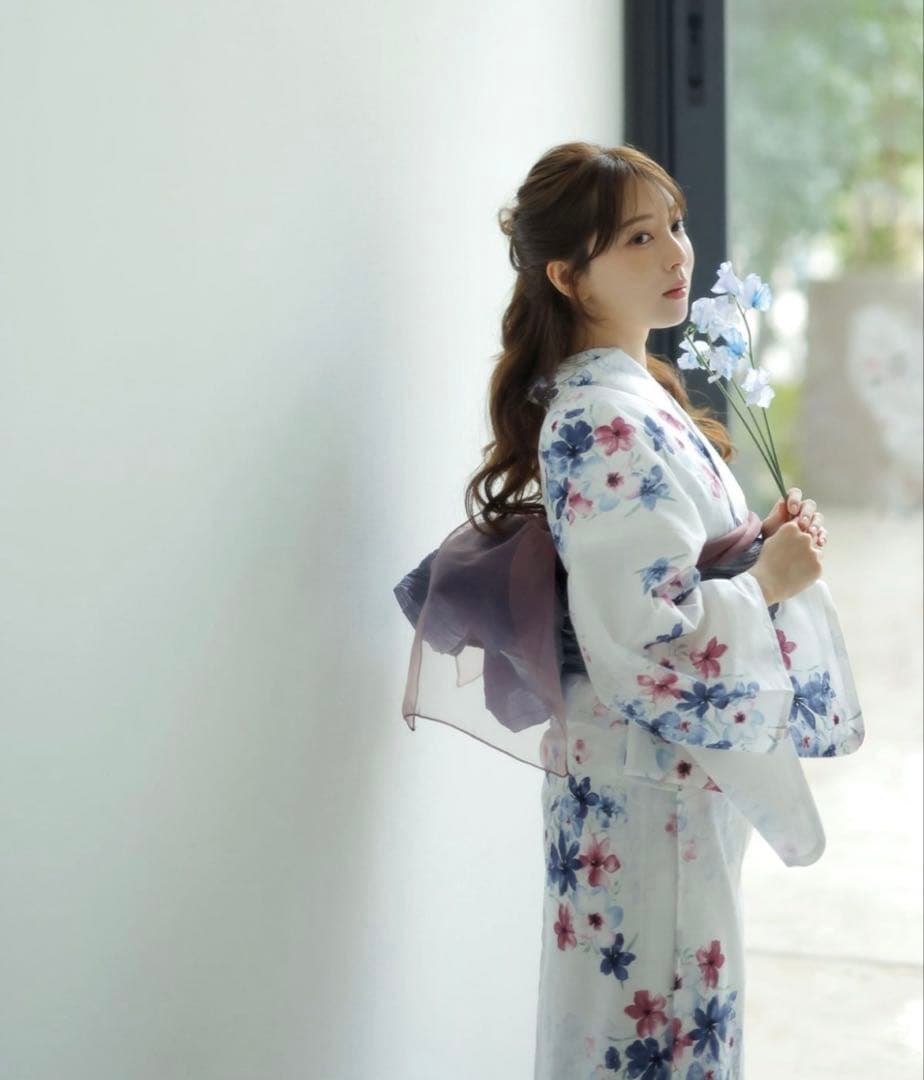 Dita 浴衣3点セット 水彩の京ならべ