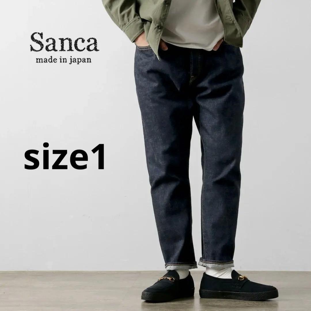 SANCA（サンカ） 15.5オンス デニムテーパード 5Pパンツ サイズ1