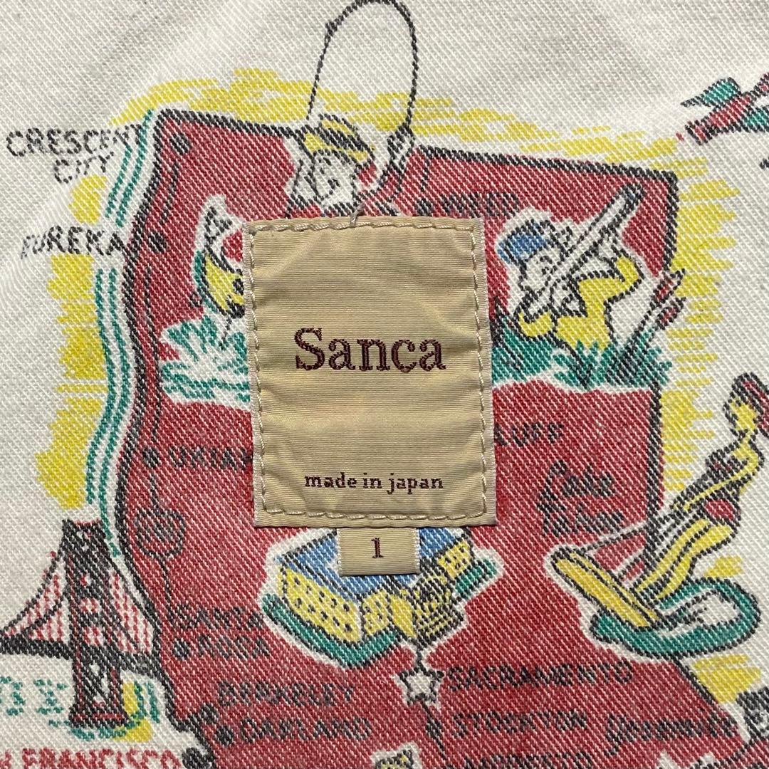 SANCA（サンカ） 15.5オンス デニムテーパード 5Pパンツ サイズ1