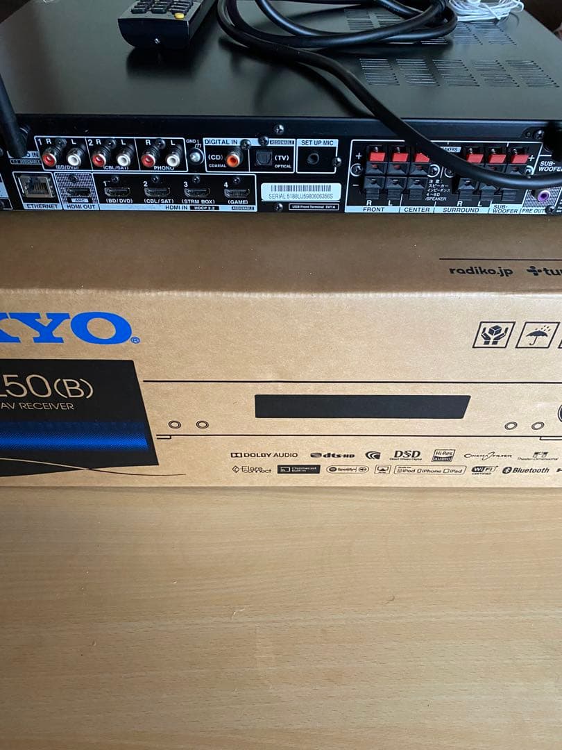 ONKYO TX-L50(B) AVレシーバー