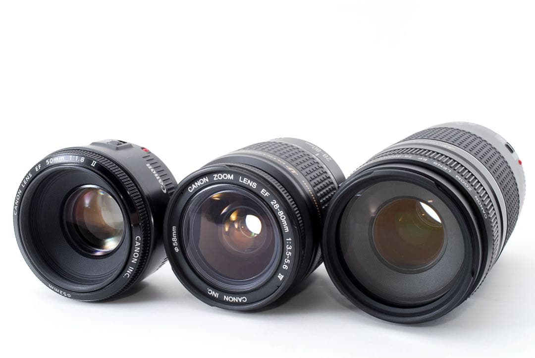 Canon EOS 5D Mark IV標準&望遠&単焦点レンズセット