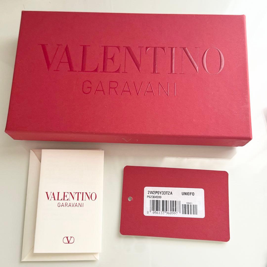 VALENTINO ビジュー ブラック iPhoneケース