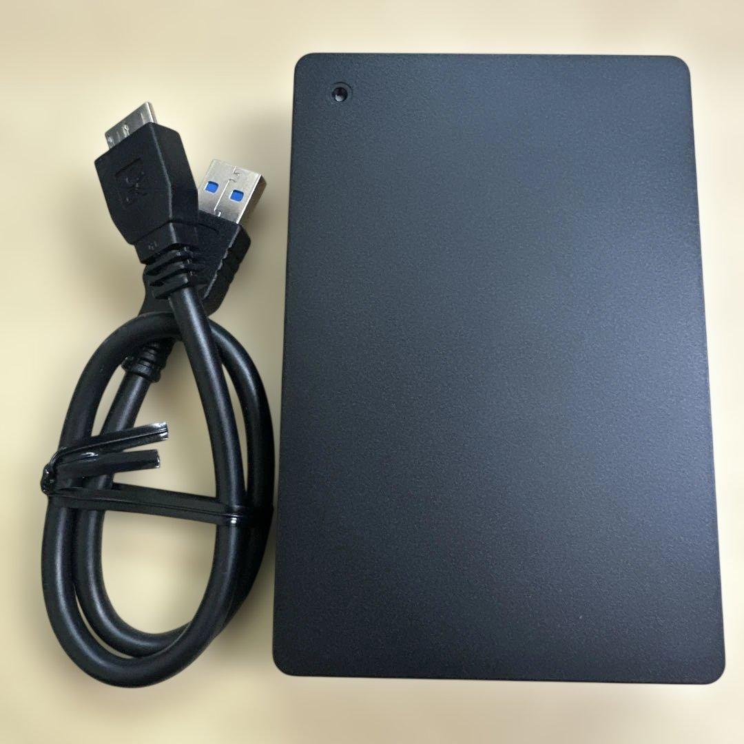 33.4TBほぼ未使用PS5テレビ録画windowsPCMac用ポータブルHDD