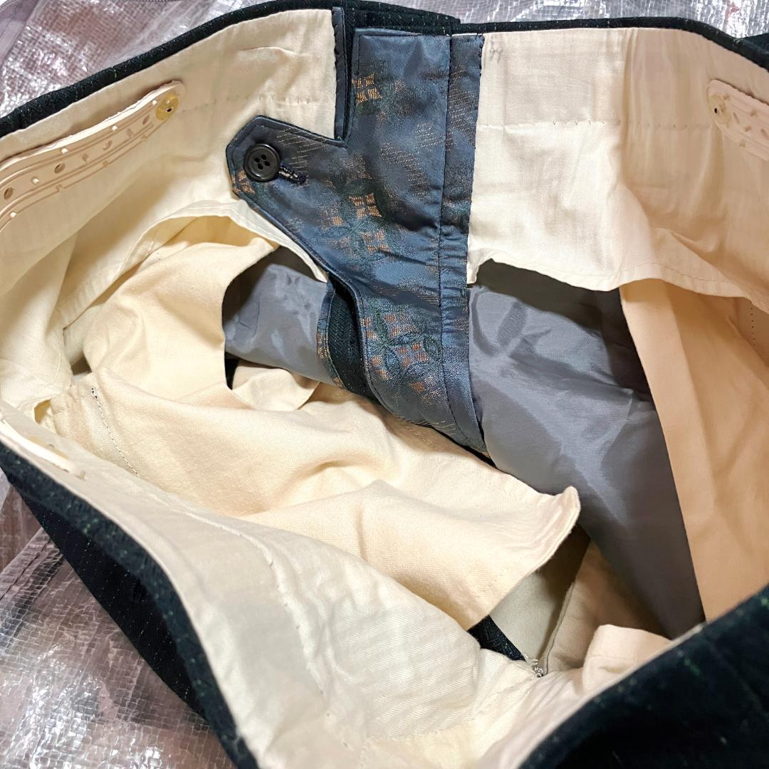 70-80s テイラーメイド　セットアップ　ダブル　スラックス　グリーン