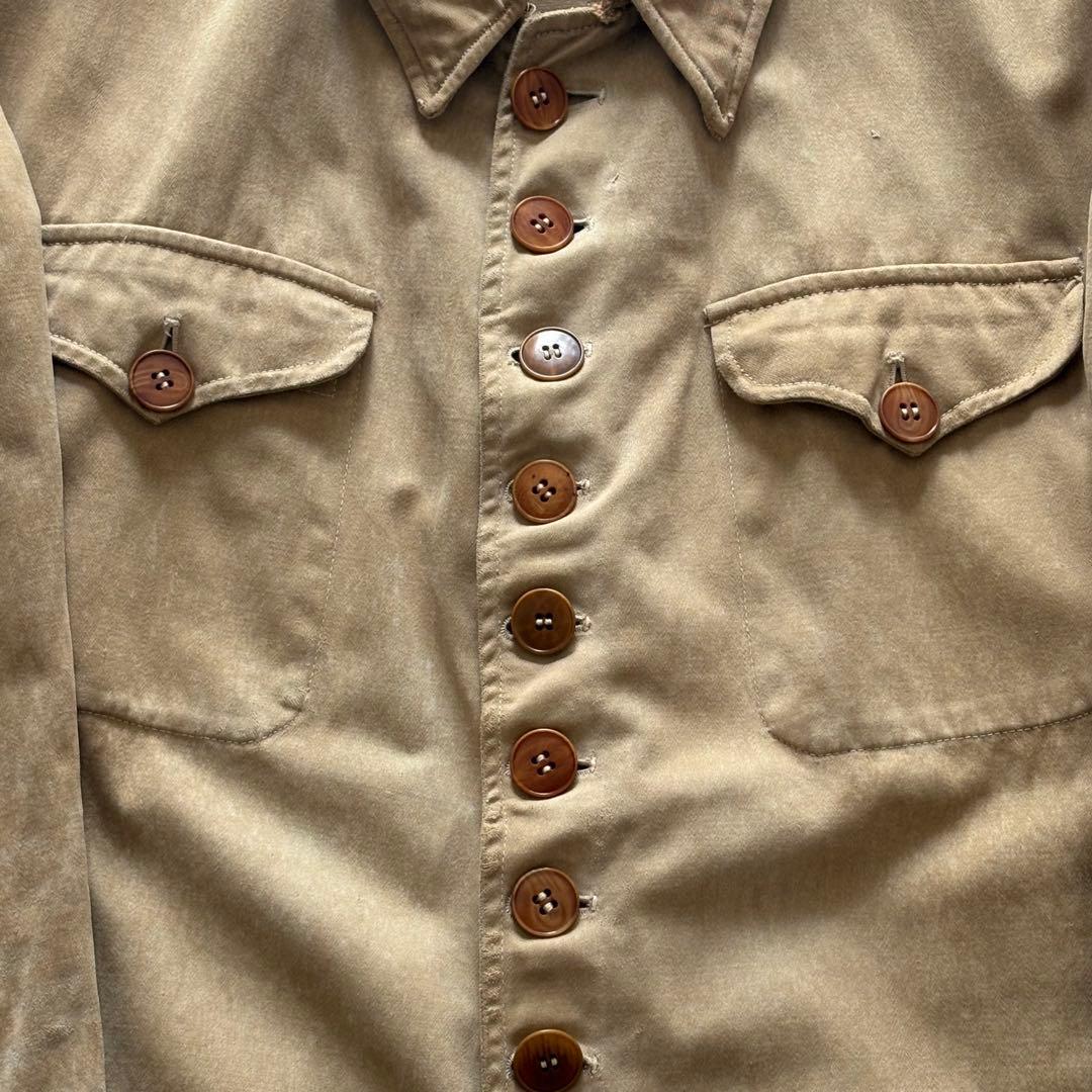 30～40s フランス軍 コロニアルオフィサージャケット フレンチミリタリー