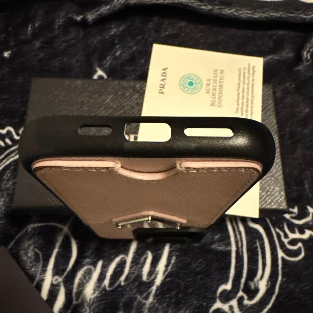 PRADA iPhone14pro ケース カードポケット付き