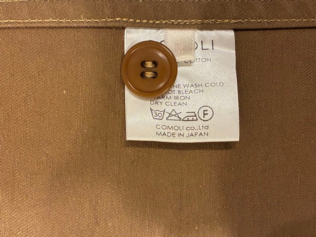 Comoli コットンチノジャケット