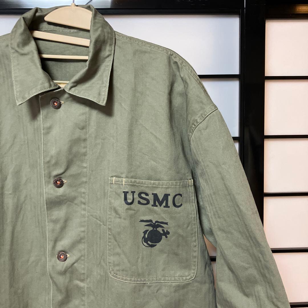 本日のみ値下げ❗️USMC ヘリンボーン P41 カバーオール 40s50s60s