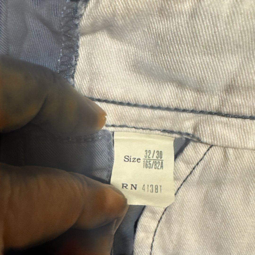 ⚪️亀吉さま専用⚪️RRL チノパン　ブルーグレーとボルドー２本