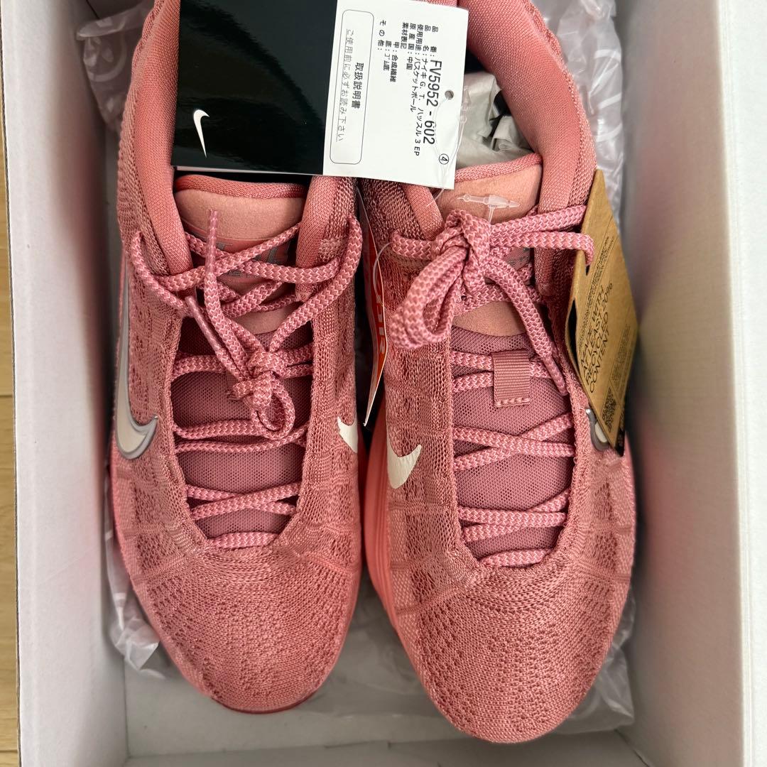 NIKEバスケットボールシューズ G.T. HUSTLE 3 EP 10.5