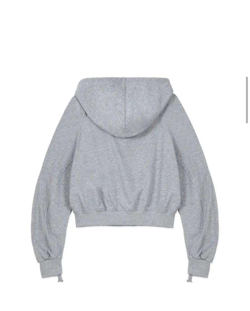 Matin Kim 　SLEEVE STRING DETAIL HOODY