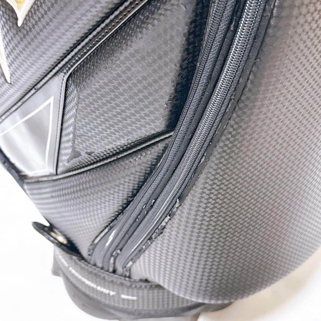 XXIO ゼクシオ ゴルフバッグ キャディバッグ ブラック GGC-X046