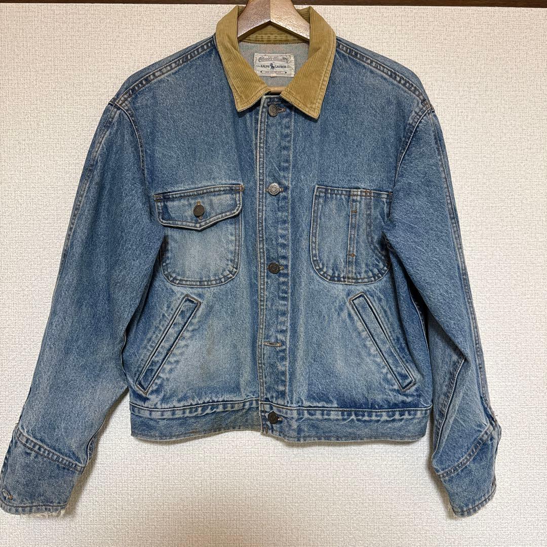 90s POLO Ralph Lauren ラルフローレン　デニムジャケット