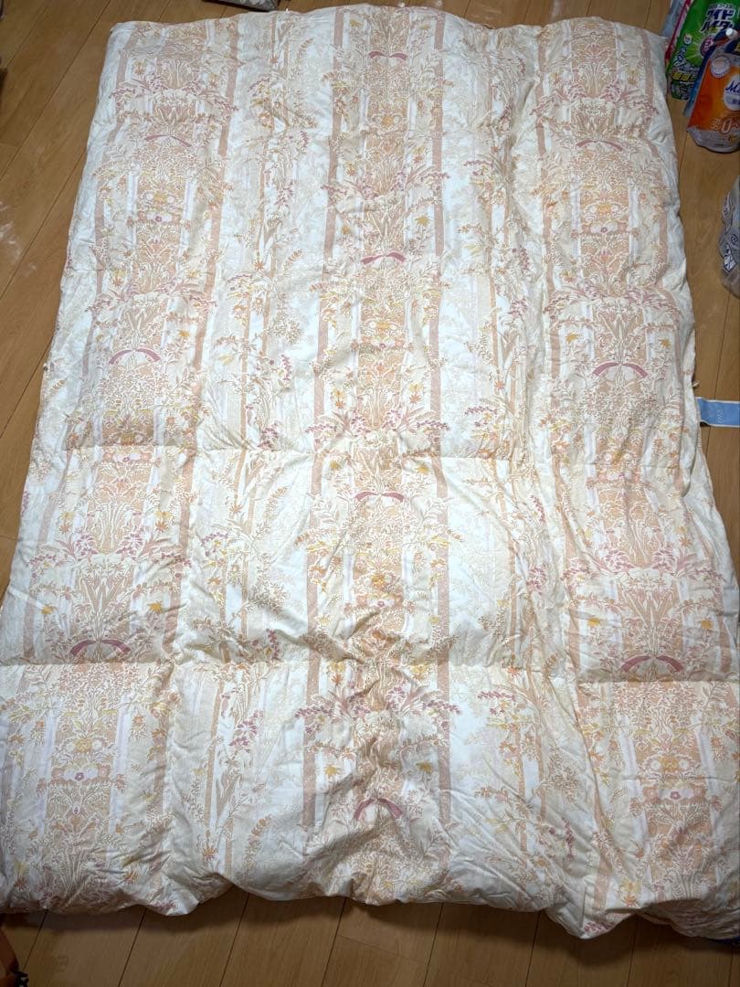 ✨美品✨［西川産業］羽毛掛け布団 ゴールデンナイト シングル ピンク