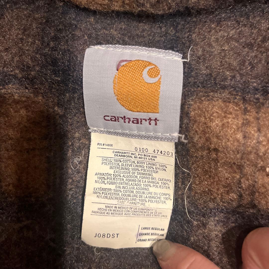 Carhartt デニム　アクティブジャケット　Lサイズ