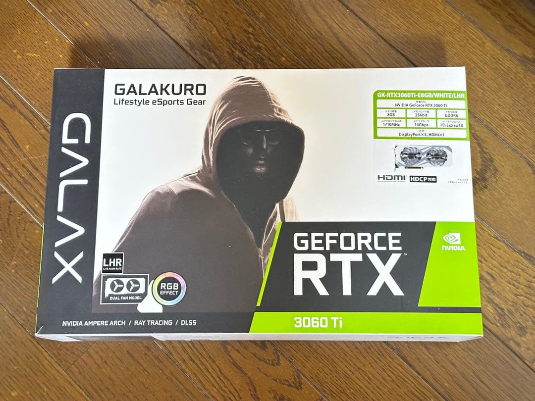 グラフィックボード・グラボ・ビデオカード GALAX GeForce RTX 3060Ti White