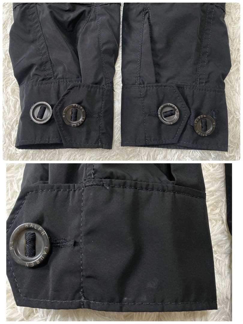 ポロラルフローレン ブラック M65 ミリタリージャケット フィールドジャケット