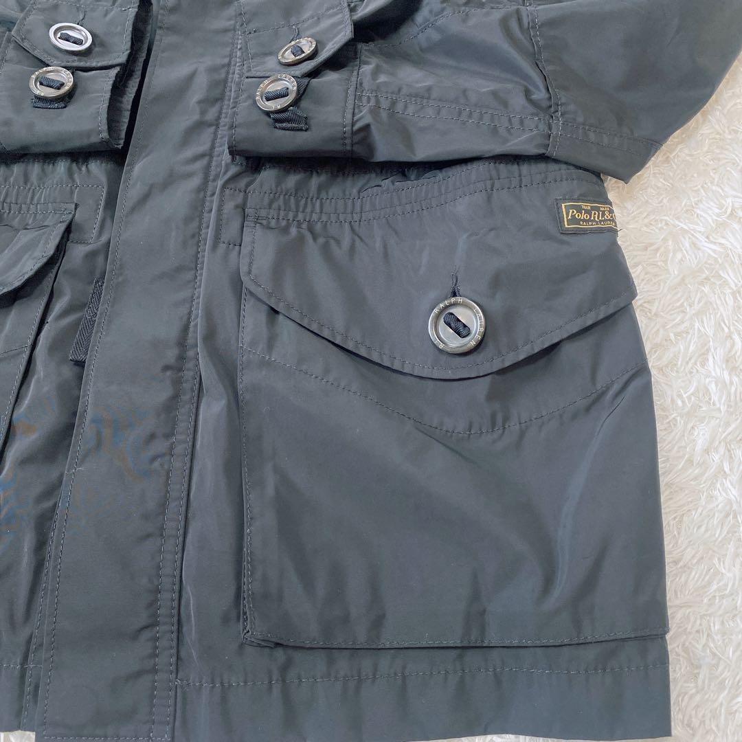 ポロラルフローレン ブラック M65 ミリタリージャケット フィールドジャケット