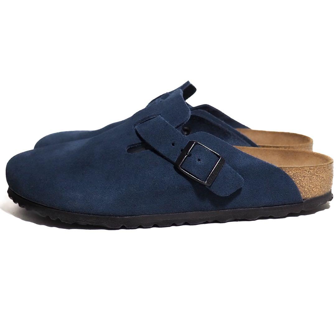 ビルケンシュトック　ボストン　ネイビー　40 レギュラー幅 26cm
