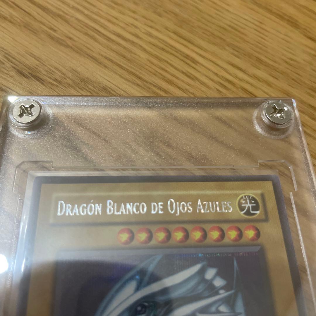 遊戯王 青眼の白龍　DOR-S001 シークレット　シクブル　スペイン語