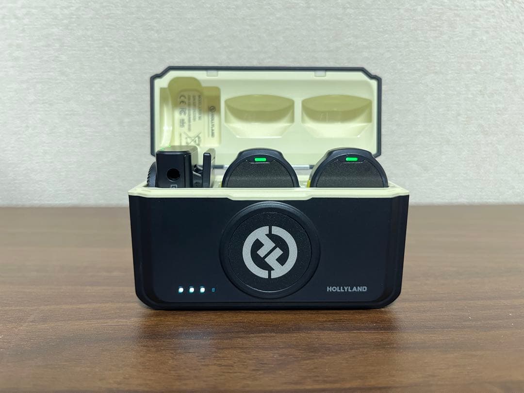 Lark M2 camera-ワイヤレスマイク-ピンマイク