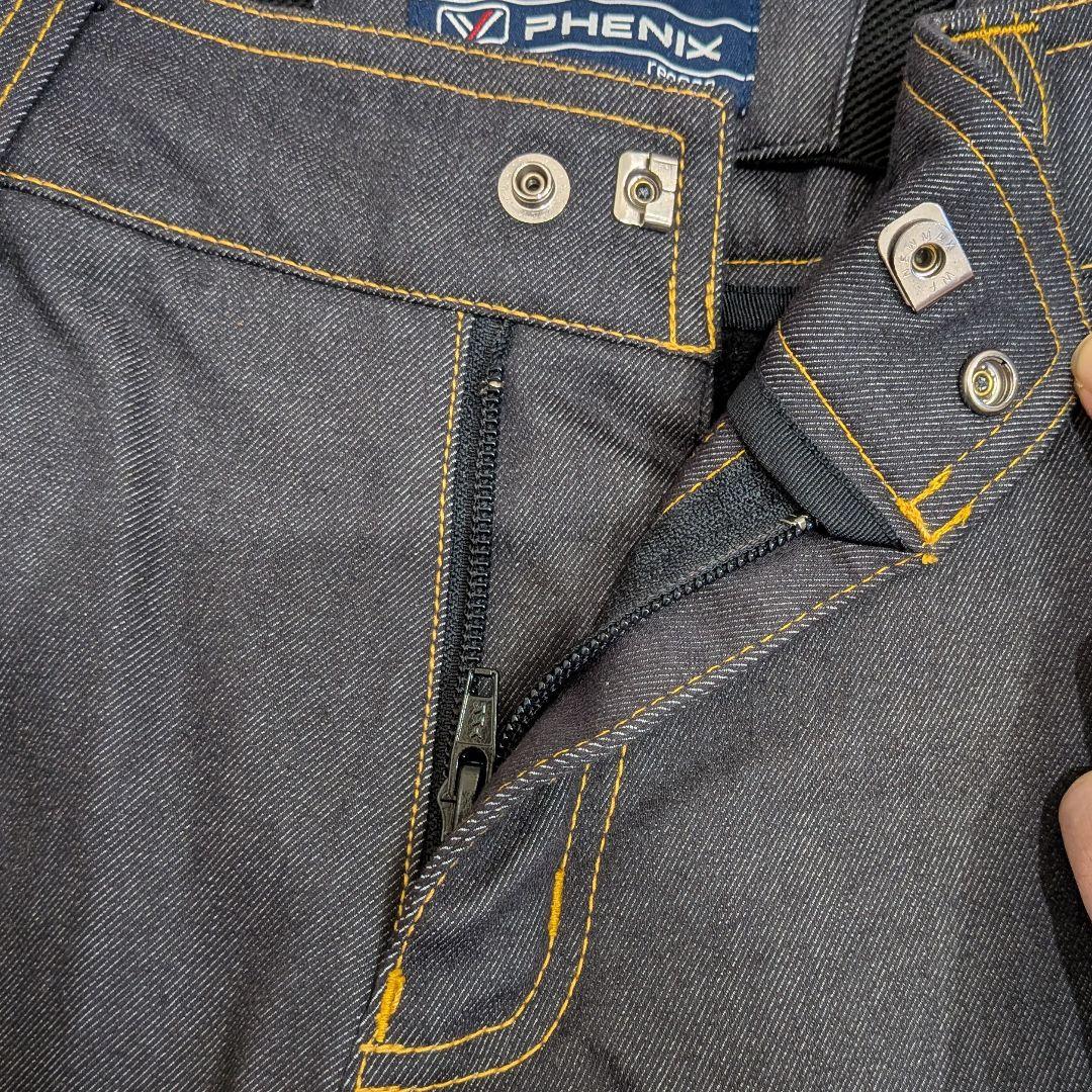 未使用級 phenix スキーウェア 下 パンツ ズボン デニム レディース M