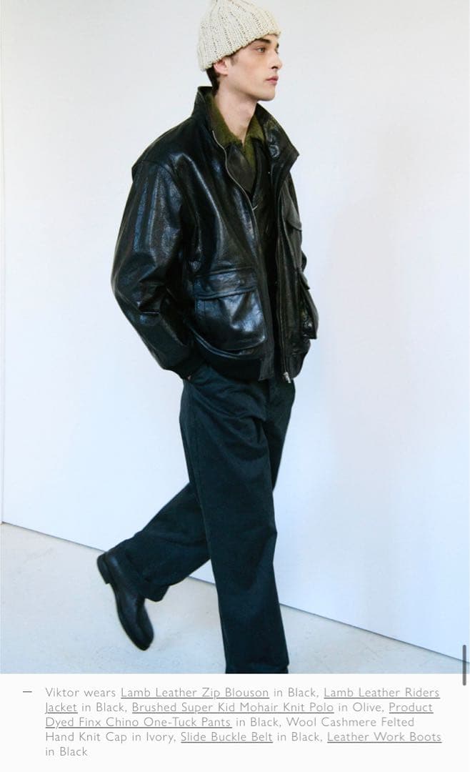 y*r様 AURALEE ウールカシミヤフェルテッドハンドニットキャップ