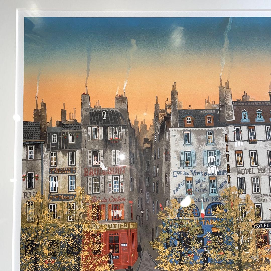 ミッシェル ドラクロワ　リトグラフ【石版画】　1985年　LE MANGE