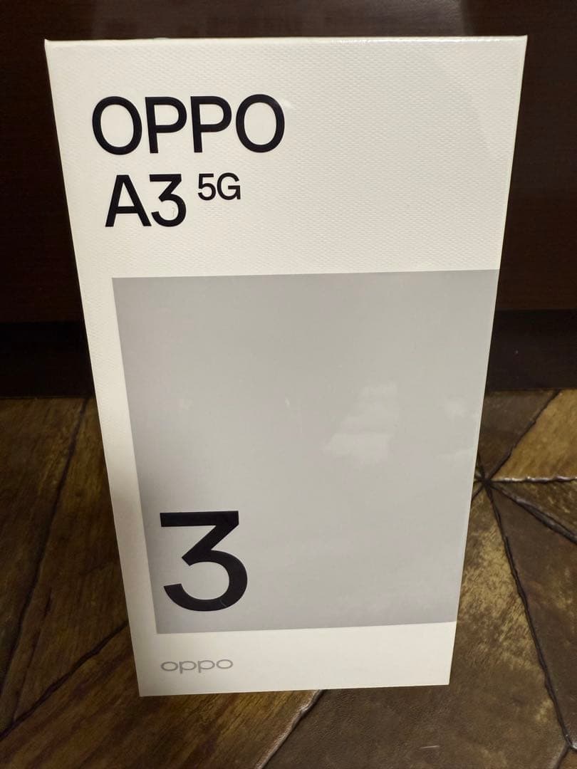 【フィルム付き新品未開封】OPPO A3 5G パープル