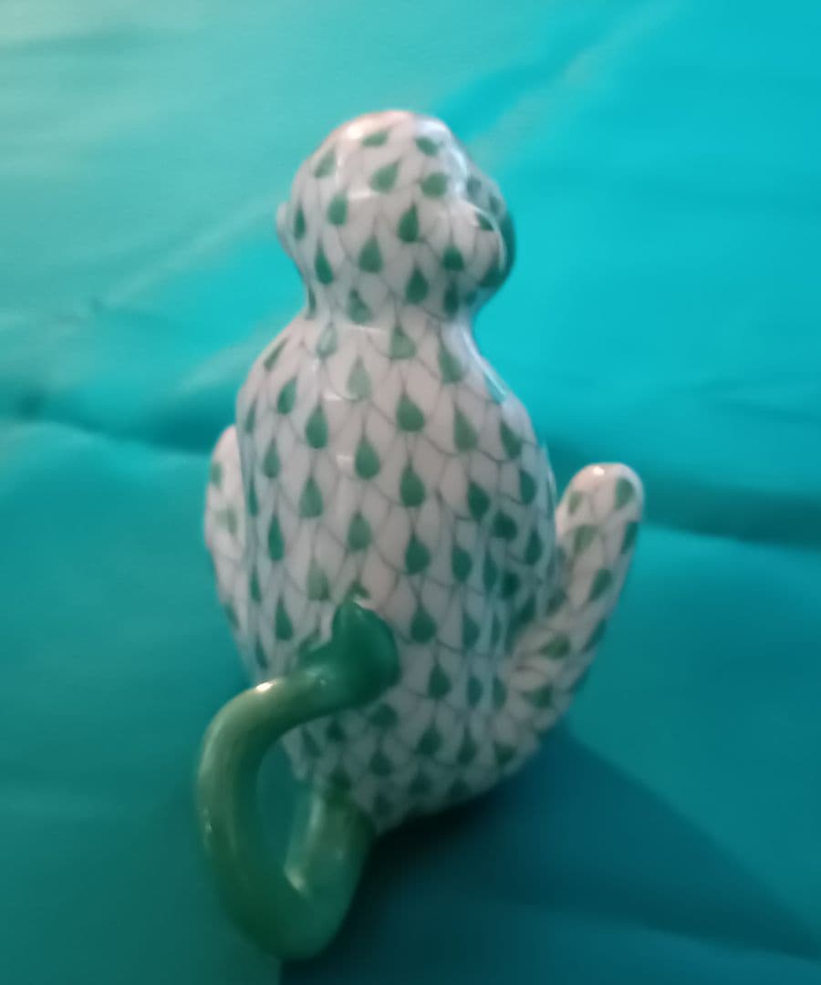 ヘレンド　HEREND　干支シリーズ　猿の置物