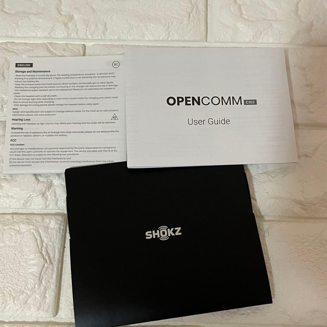 【新品級】Shokz 骨伝導ヘッドセット AFT-EP-000028