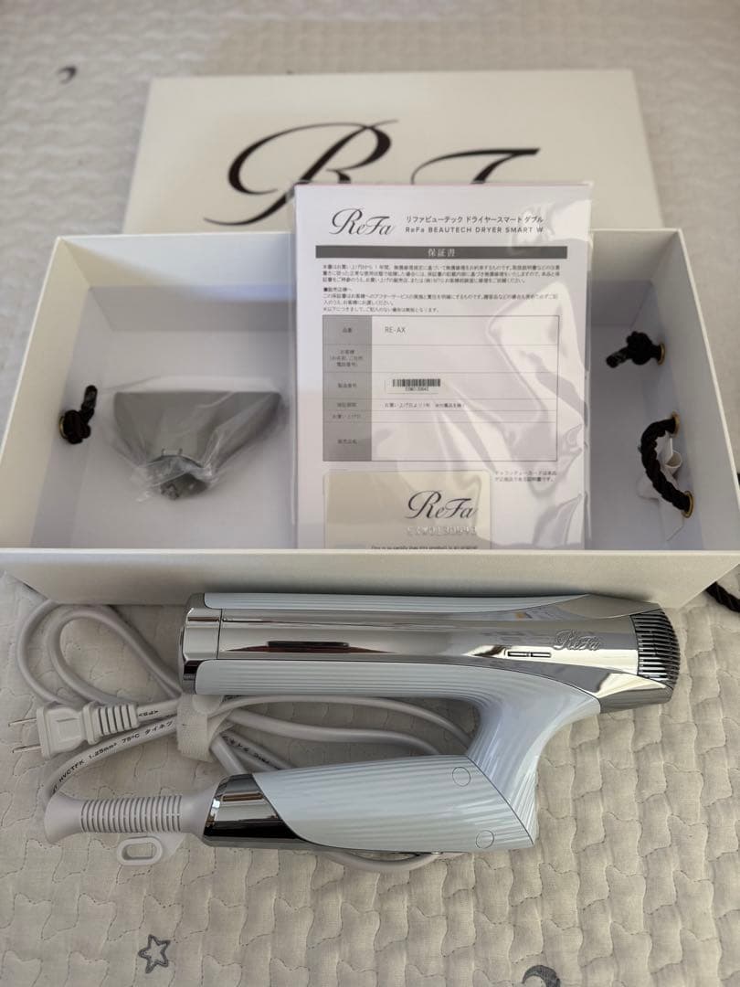 ReFa ドライヤー シルバー ホワイト