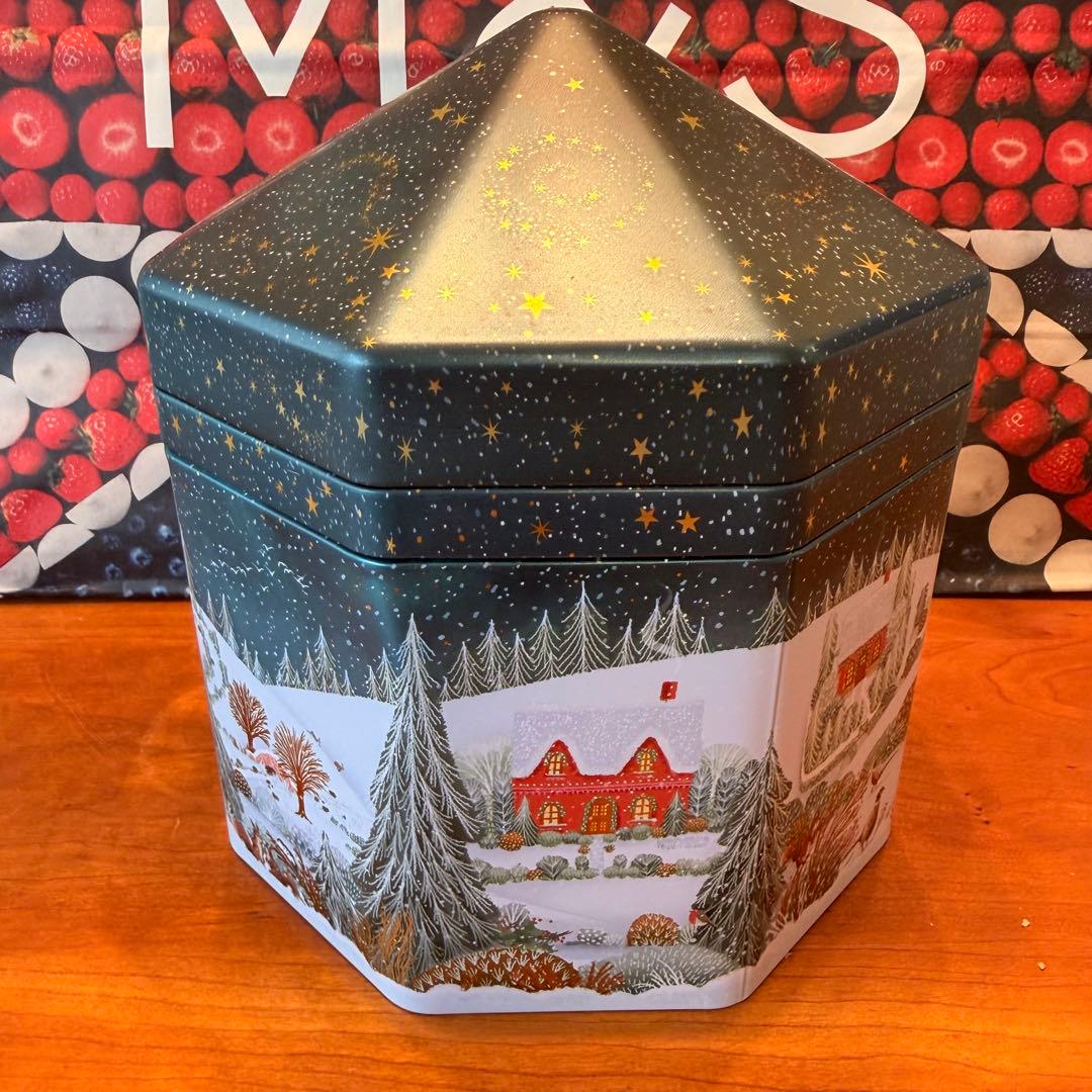 14 M&S プロジェクター缶　ジェリー缶　セット　イギリス　クリスマス