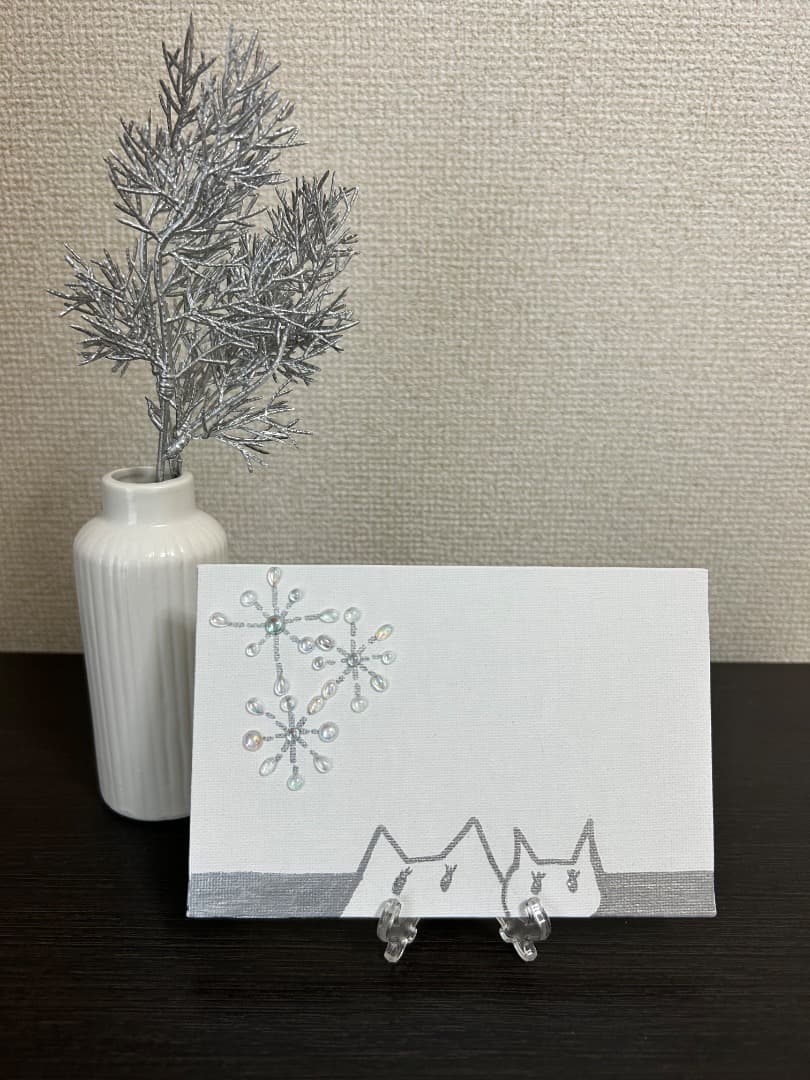 オリジナルイラスト　犬(ハンドメイド) 購入不可