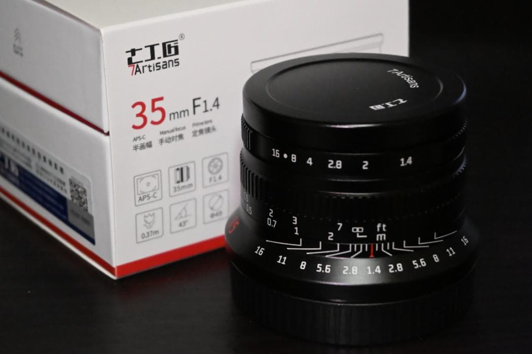 7Artisans 35mm F1.4 Mark II 単焦点レンズ zマウント
